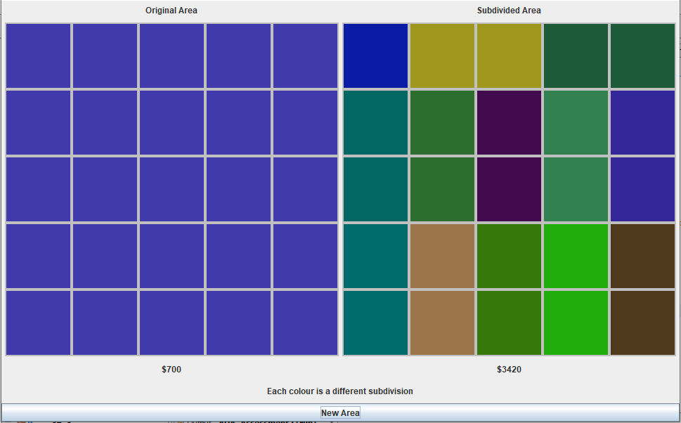 Subdivision Screen